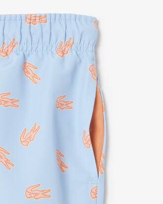 Monochrome Taffeta Swim Trunks