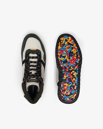 Men's T-Clip Winter Leather High-Top Sneakers