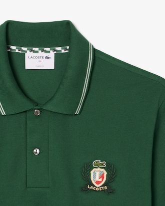 Polo con escudo bordado L.12.12 de corte cl?sico para hombre