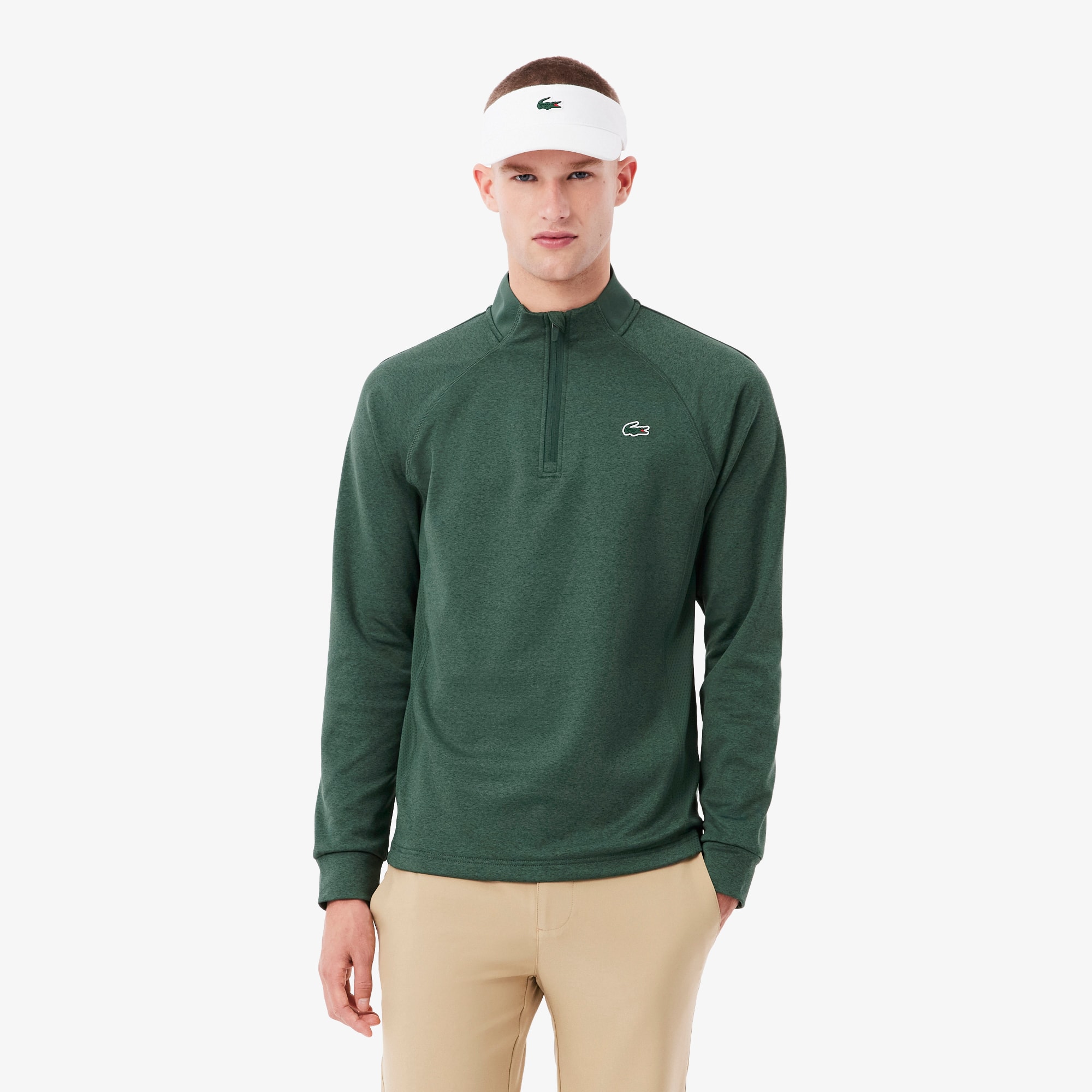 Lacoste Men's Technical Fleece Golf Sweatshirt