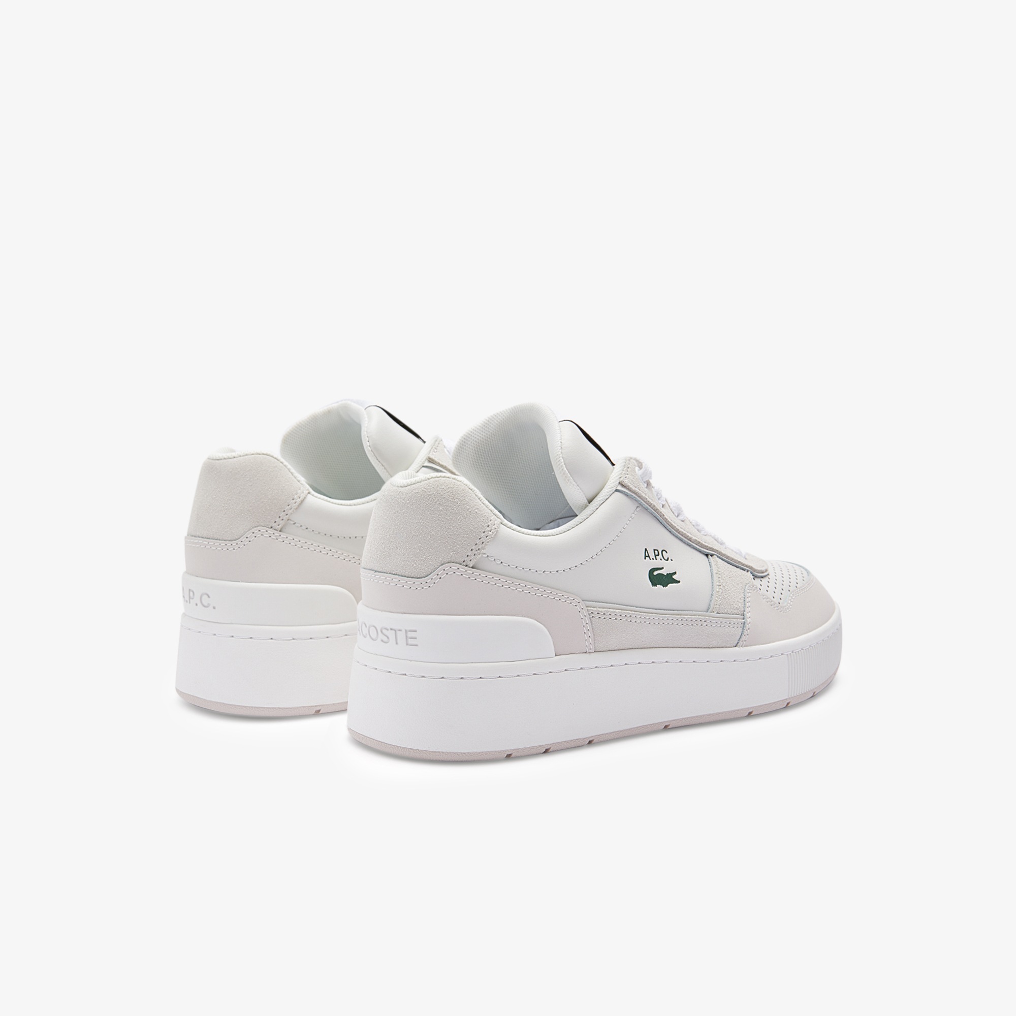 Women's Ace Clip Lacoste x A.P.C. Leather Sneakers All Women's Shoes
