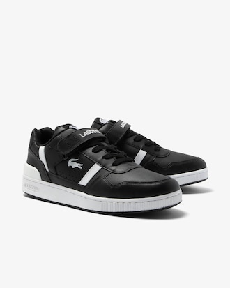 Men's T-Clip Velcro Leather Sneakers