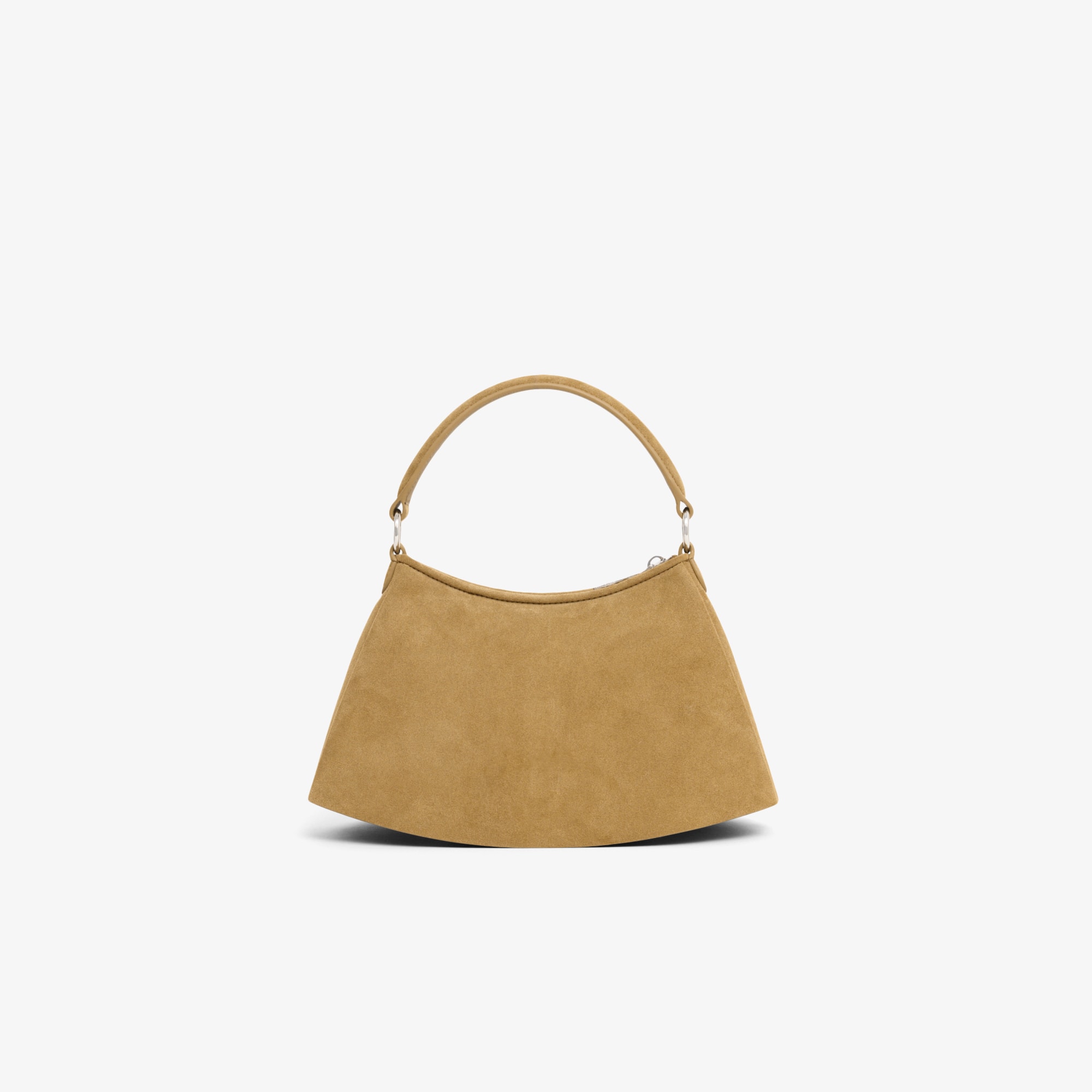 Small Lenglen Suede Leather Purse