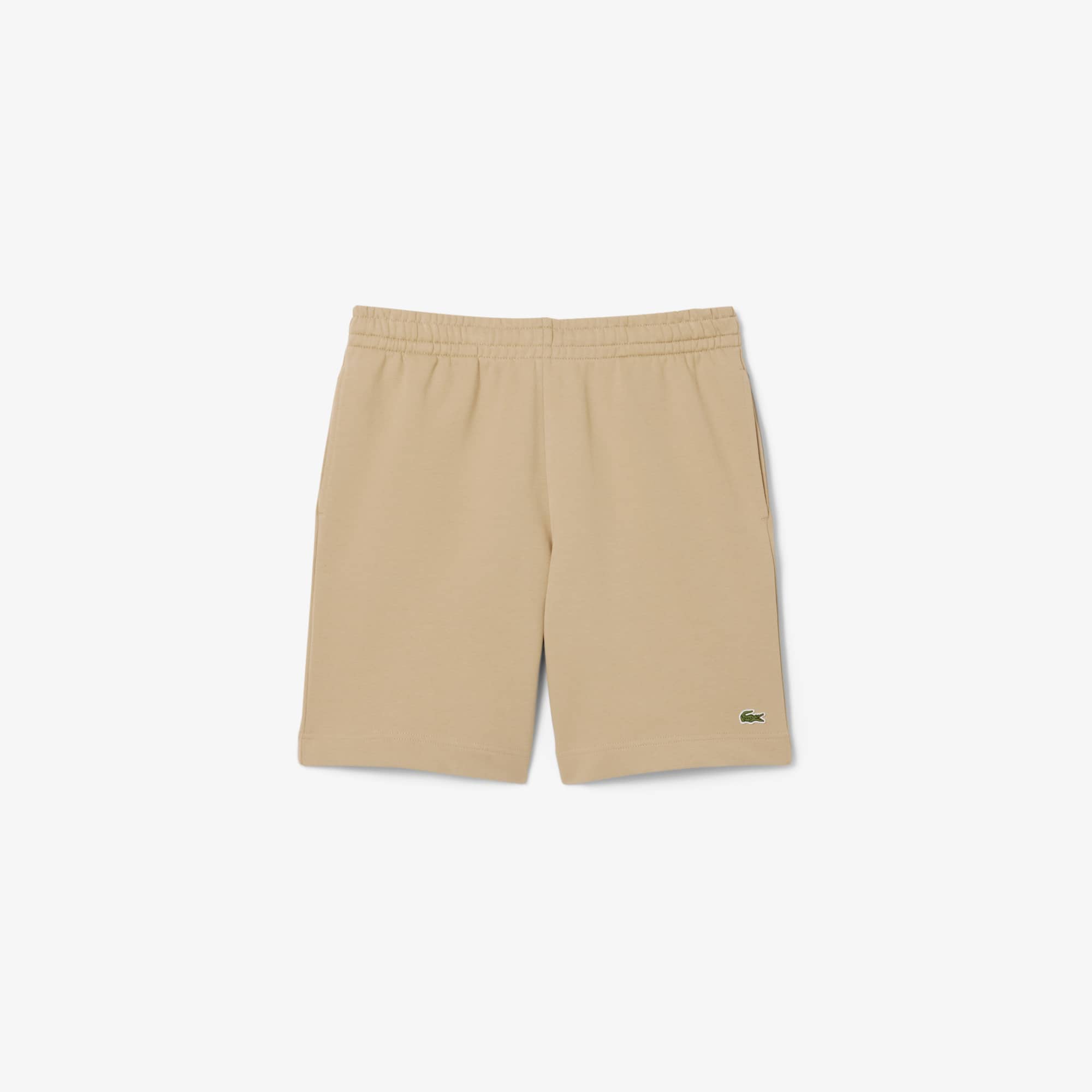 Lacoste Men's Regular Fit Fleece Shorts - 4xl - 9 In Neutral
