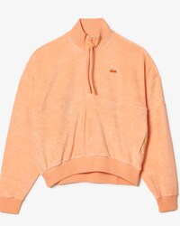 Women&rsquo;s Oversize High Neck Zipped Fleece Sweatshirt