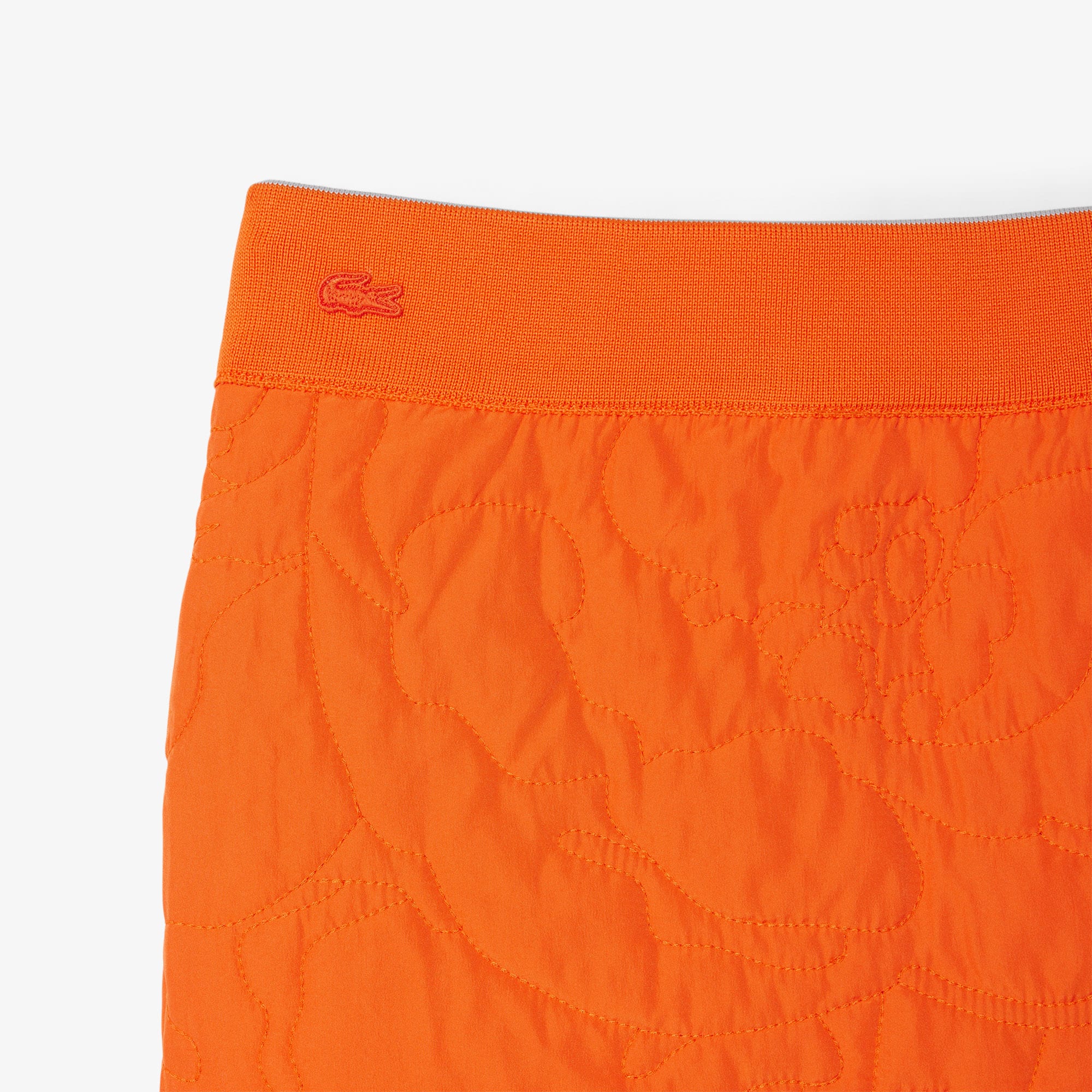 Women's Reversible Embroidered Quilted Mini Skirt - Shorts