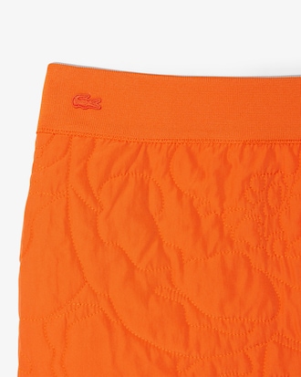 Women's Reversible Embroidered Quilted Mini Skirt