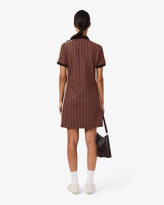 Women's Slim Fit Monogram Polo Dress