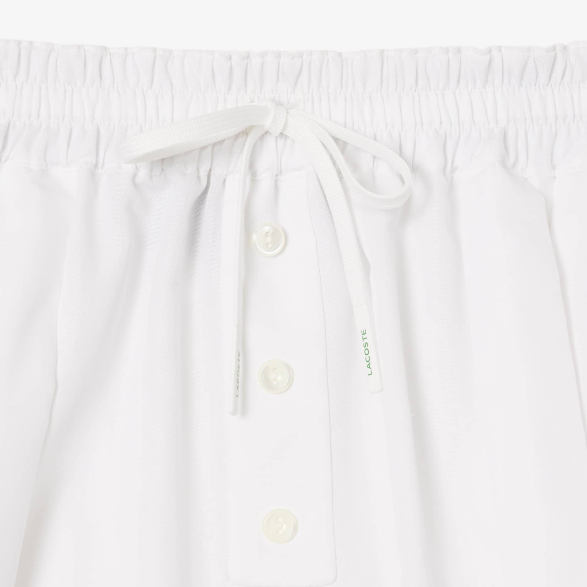 Runway Short Pleated Poplin Shorts