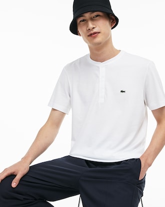 Men's Pima Cotton Henley T-Shirt
