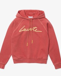 Women&rsquo;s Lettered Cotton Fleece Hoodie
