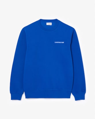 Men's Piqué Badge Accent Sweatshirt