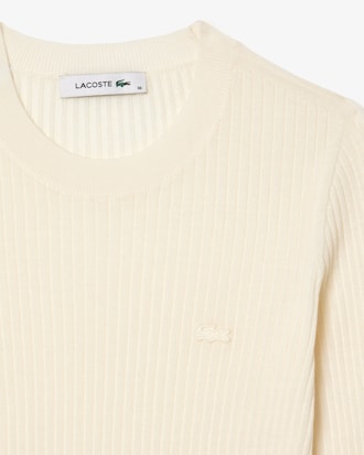 Women's Merino Wool 3D Rib Sweater