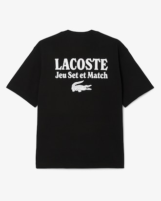 Playera holgada estampada de suéter grueso