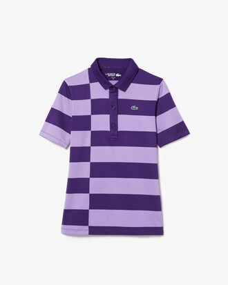 Women's SPORT Striped Jersey Golf Sweater