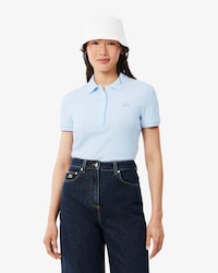 Women's L.12.D Slim Fit Stretch Mini Piqu&eacute; Polo