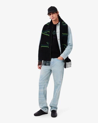 Unisex Branded Wool Scarf