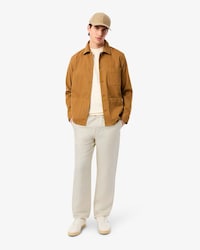 Men's Regular Fit Linen Twill Pants