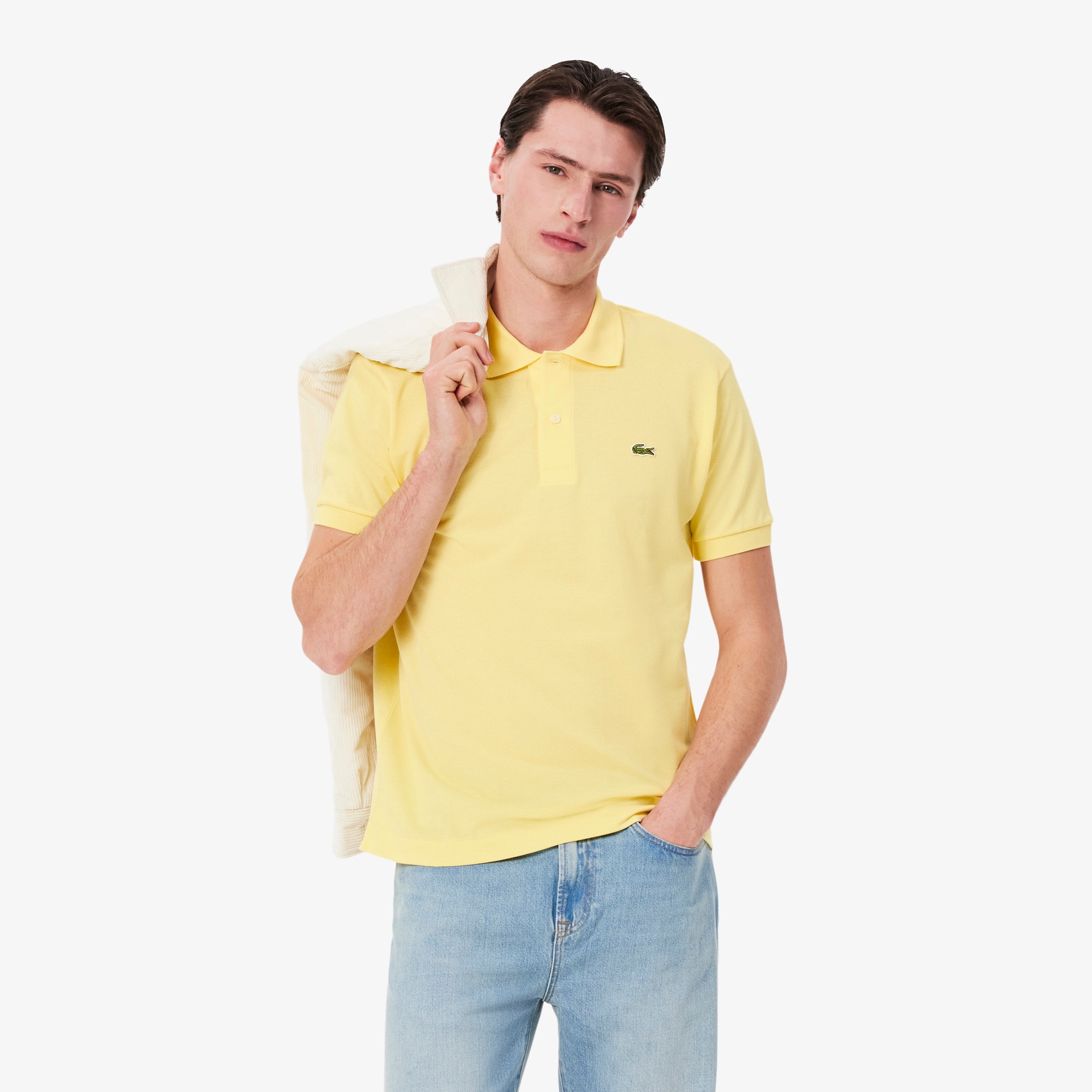 LACOSTE ラコステ ポロシャツ 日本製 定番 半袖ポロ メンズ