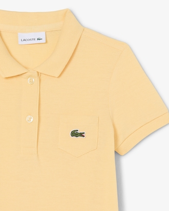 Girls' Piqu&eacute; Polo Dress