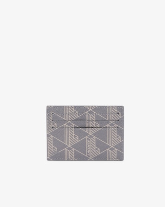 Men's The Blend Monogram Print Canvas Card Holder