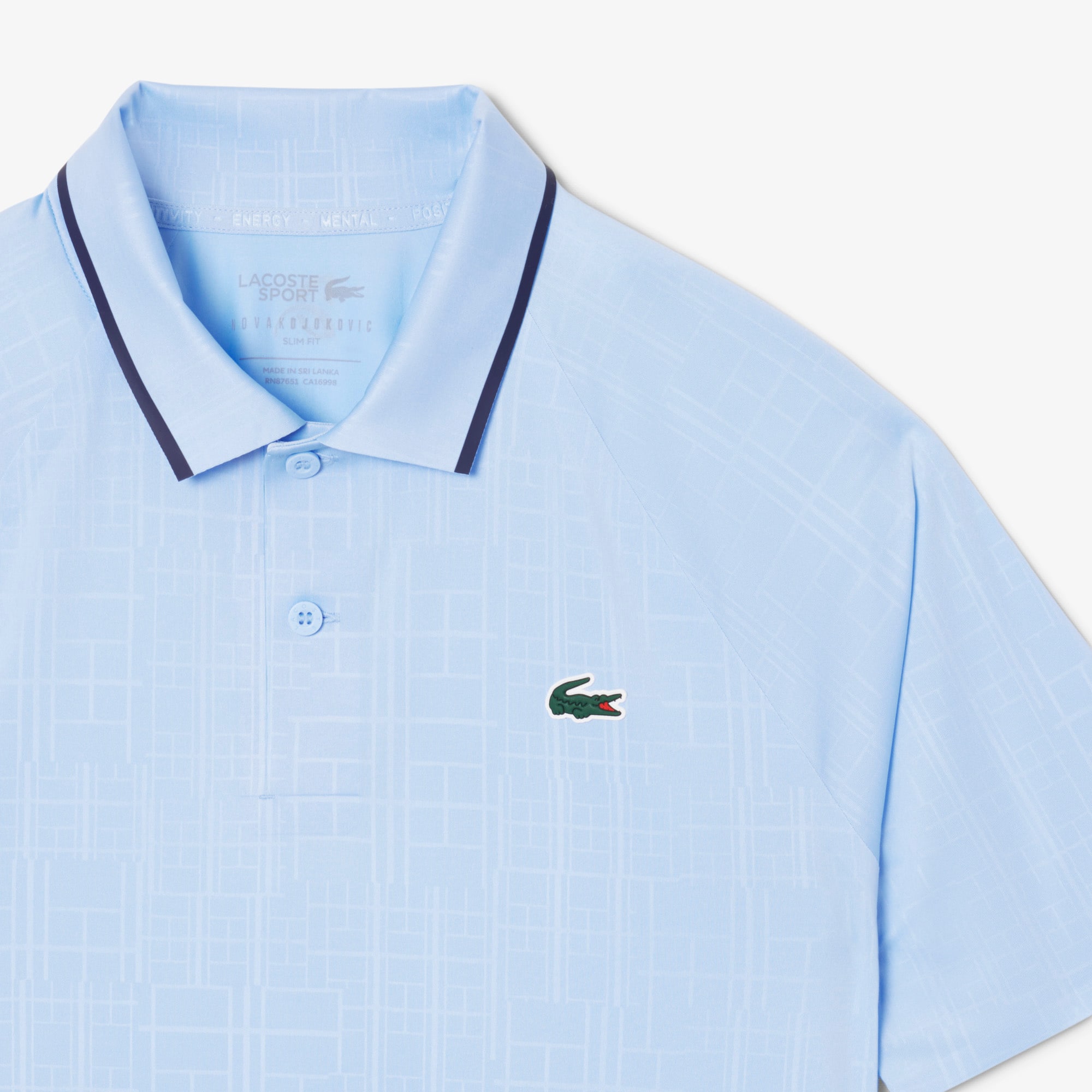 Men's Lacoste Tennis x Novak Djokovic On Court Polo - Lacoste x