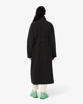 Parka larga oversize repelente al agua para mujer