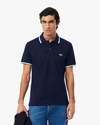 Men's Regular Fit Trim Accent L.12.12 Polo