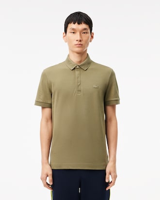 Men's Regular Fit Paris Stretch Piqué Polo