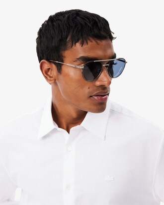 Regular Fit Textured Cotton Shirt