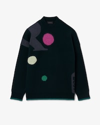 Runway Graphic Jacquard Sweater