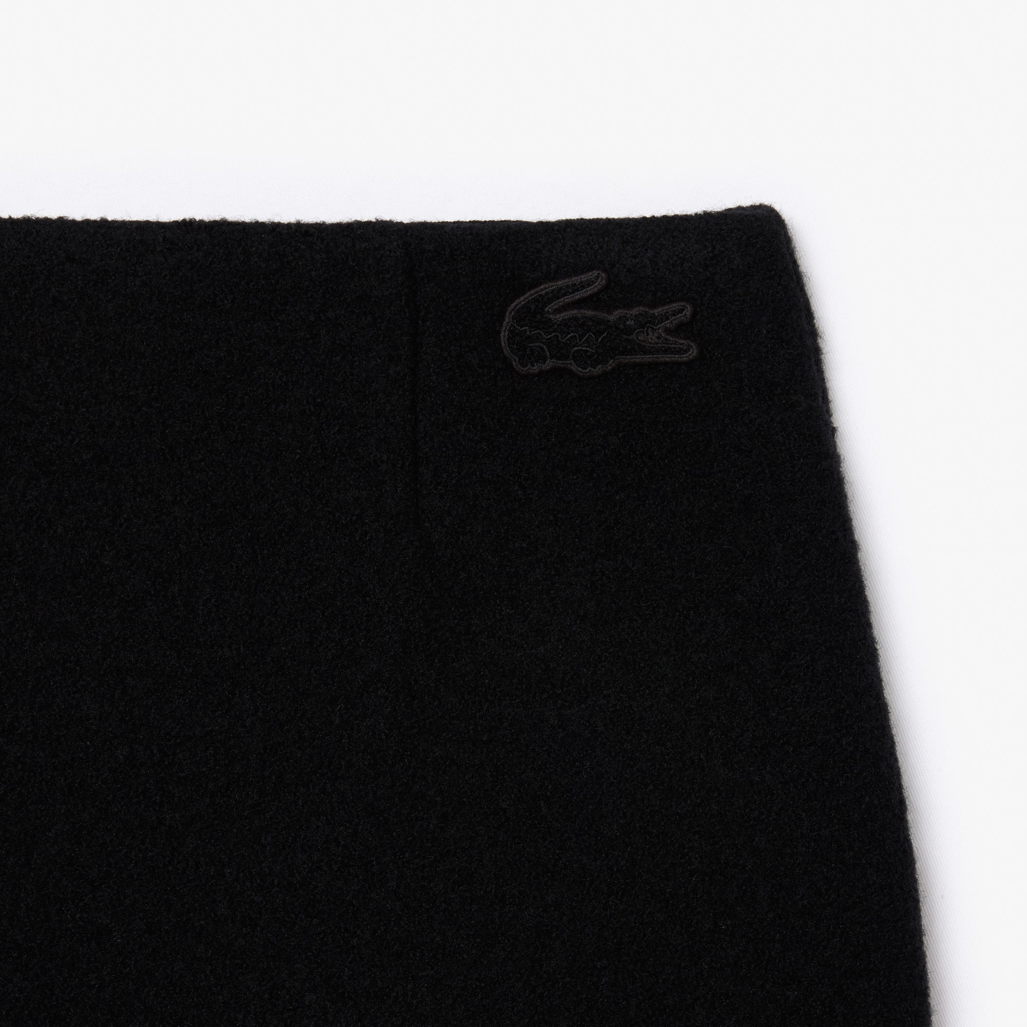★LACOSTE★ Women's Wool Mini Skirt Black JF6294-54N031 Women's Straight Wool Skirt - Shorts & Skirts - New In 2025