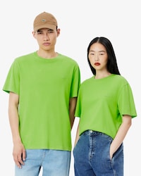 Playera de algodón pesado con efecto lavado