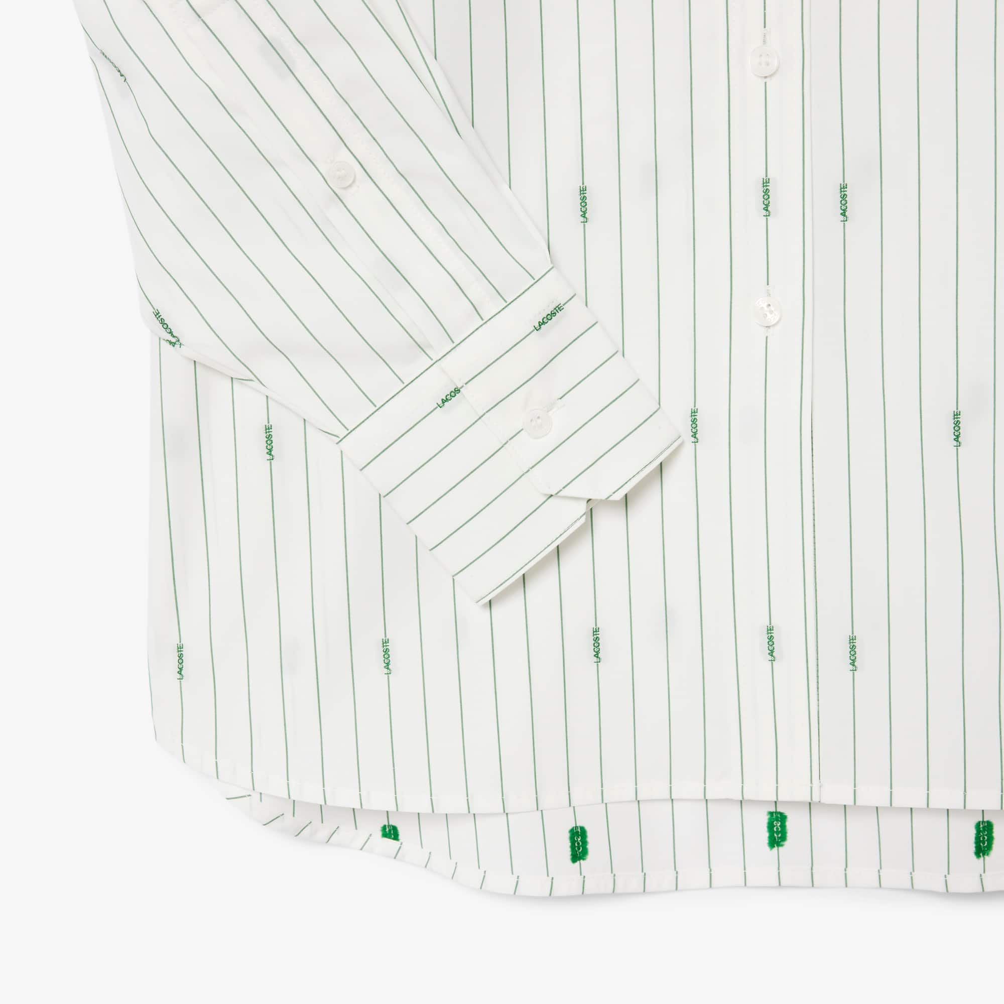Oversized Striped Jacquard Shirt