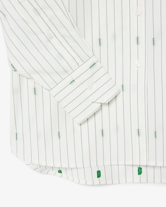 Oversized Striped Jacquard Shirt
