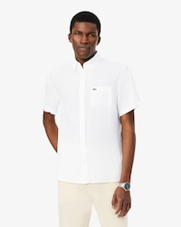 Men's Short Sleeve Linen Shirt  