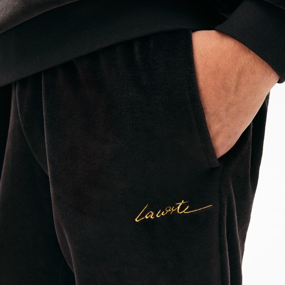 Survetement Lacoste Taille S Jogging Live En Velours Lacoste