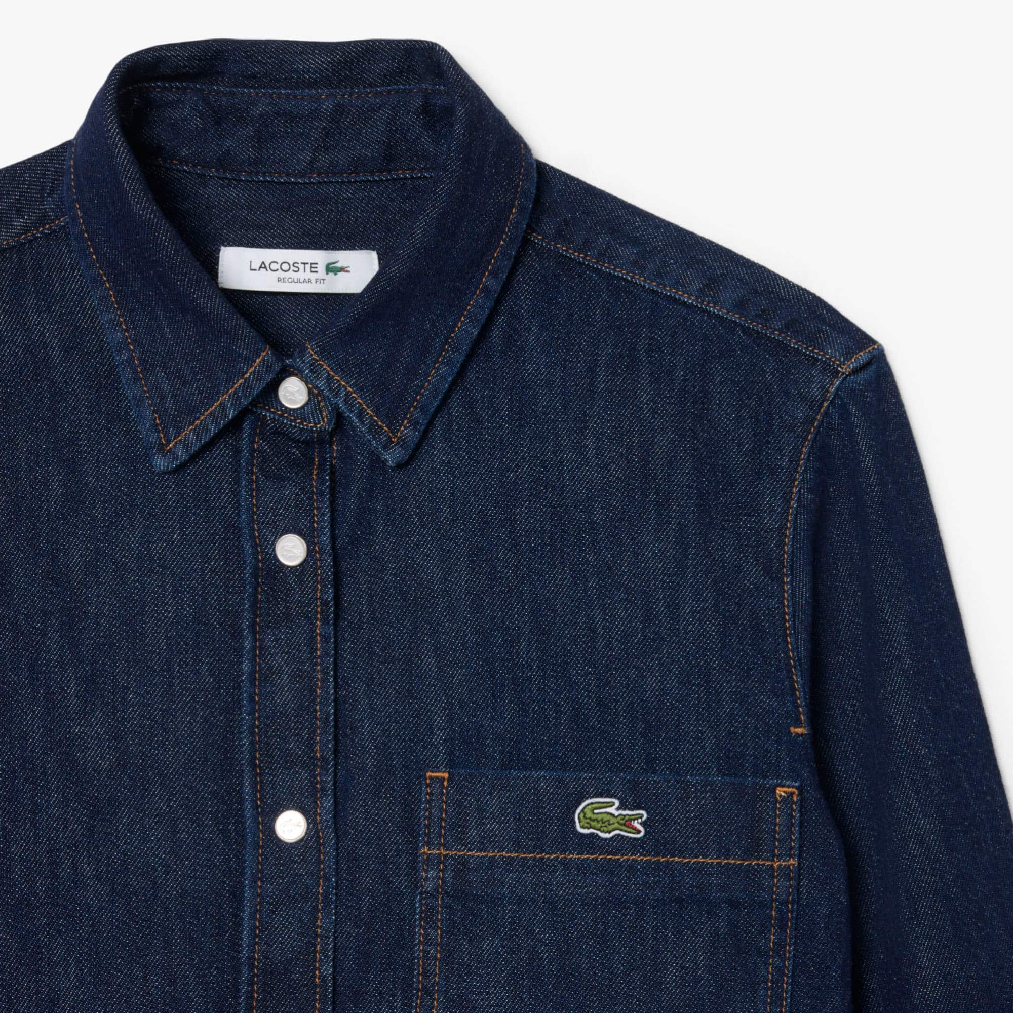 Regular Fit Lightweight Denim Shirt