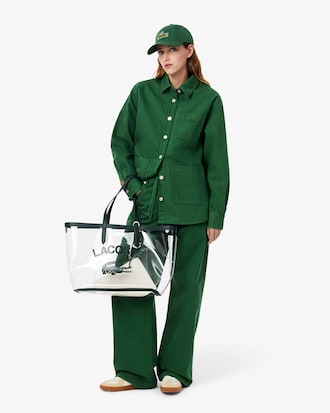 Unisex Crocodile Badge Cotton Twill Cap