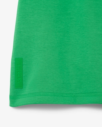 Pantalones cortos de punto de algodón para mujer