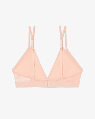 Logo Lace Triangle Bralette