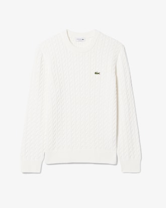 Men's Cable Knit Cotton Sweater