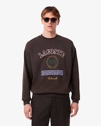 Sweatshirt molleton broderies héritage