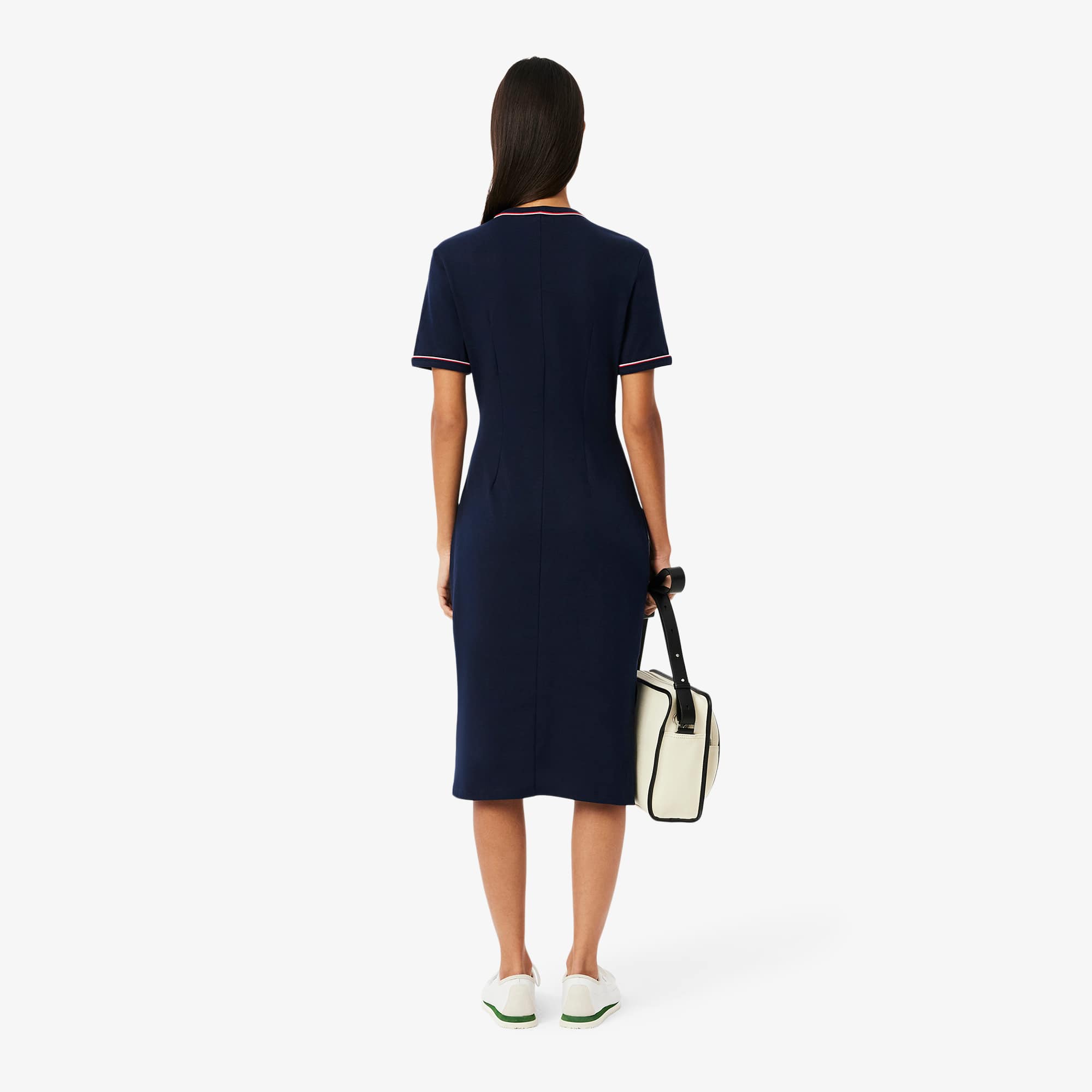 Women's Trim Accent Jersey T-Shirt Dress - Dresses - New In