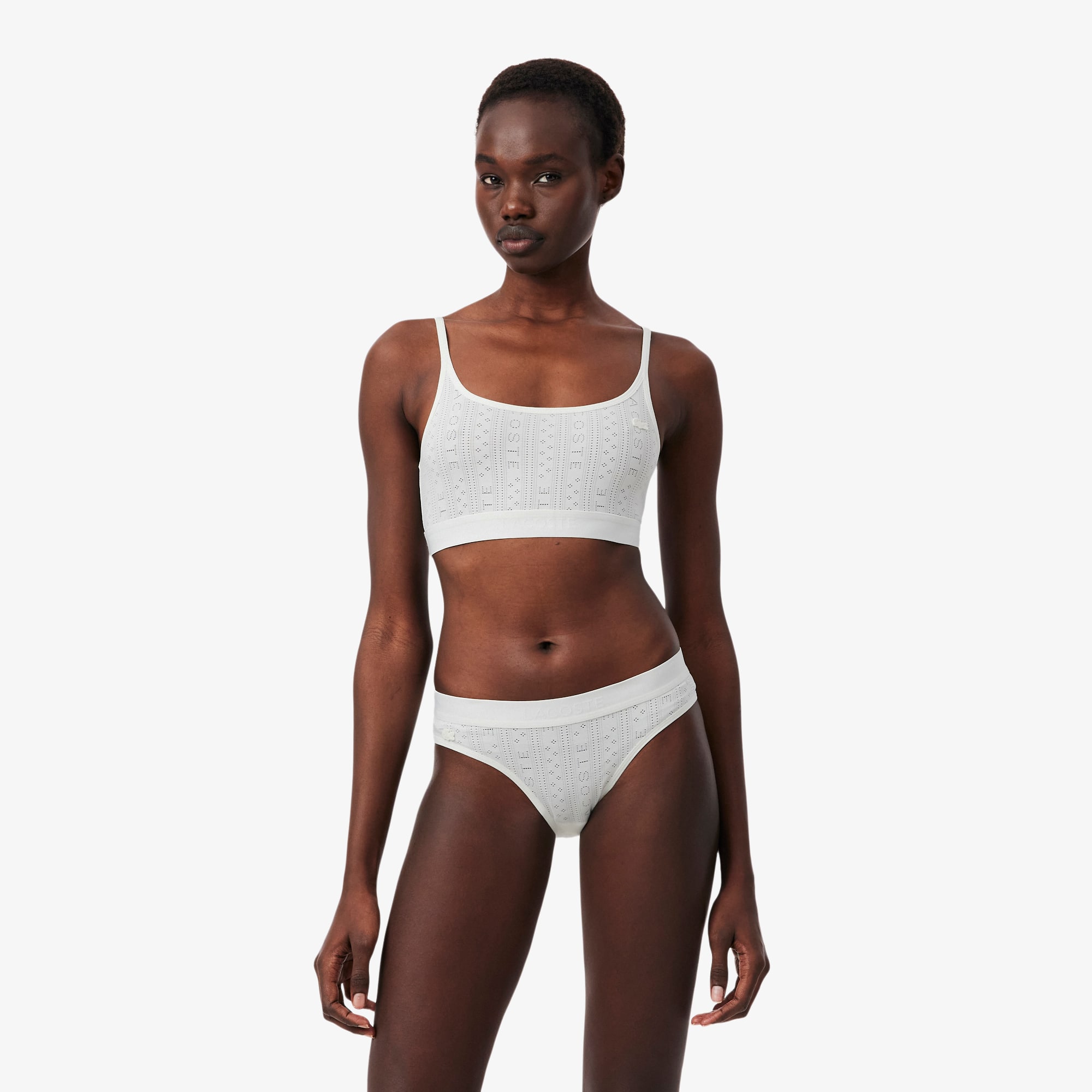 Lacoste Stretch Pointelle Briefs