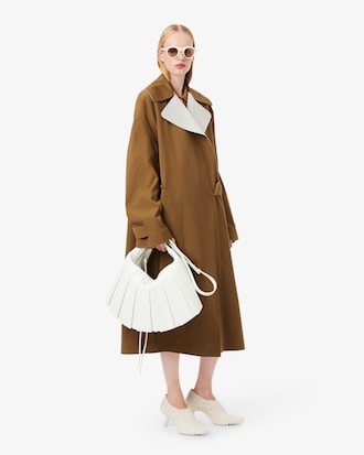 Runway XL Lenglen Suede Leather Hobo Bag