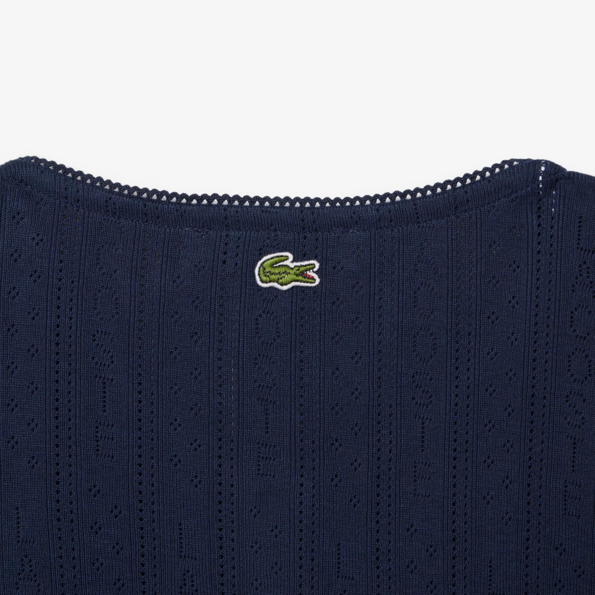 Slim Fit Pointelle Cardigan