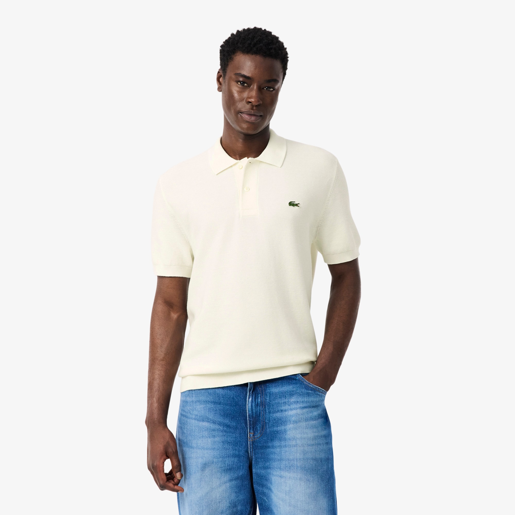 Classic Fit Knitted Polo - Sweaters & Sweatshirts - New In 2026