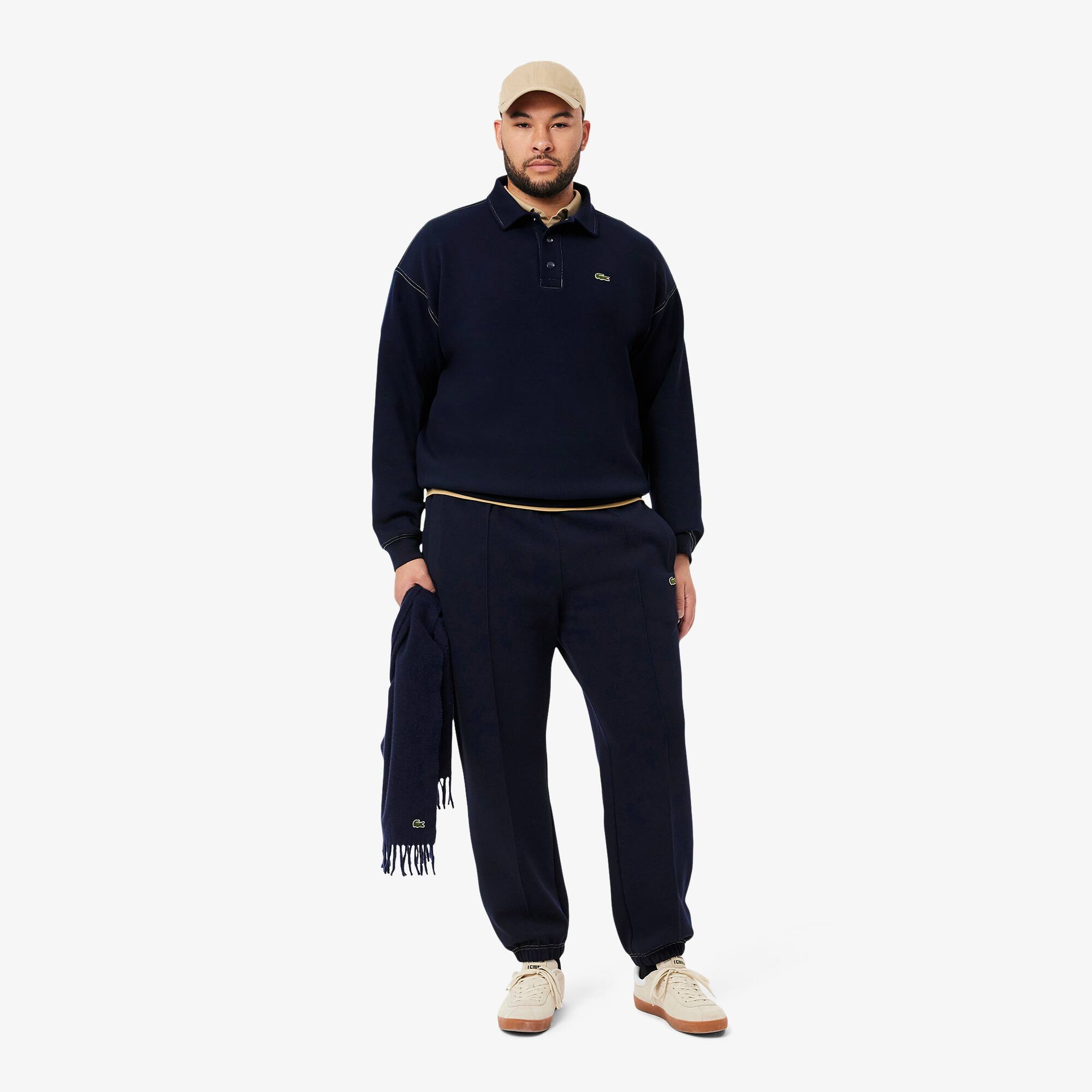 Men's Regular Fit Piqué Sweatpants - Pants & Sweatpants