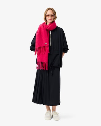 Women's Oversized Wool Blend Pullover Jacket